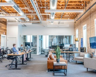 Modern open office space representing strategic marketing planning